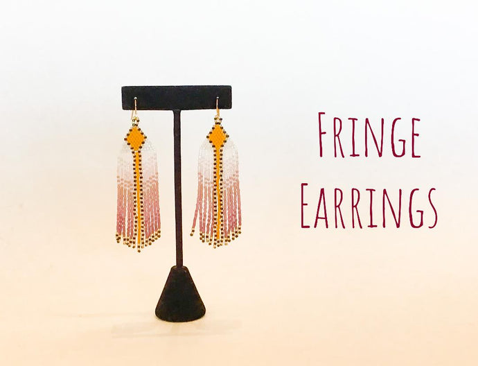 Fringe Earring Class, Saturday November 8th, 1:00pm